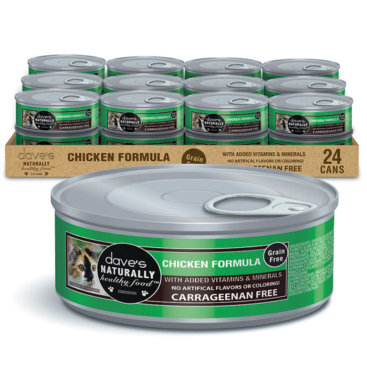 Naturally Healthy Grain Free Chicken Formula / 5.5 oz