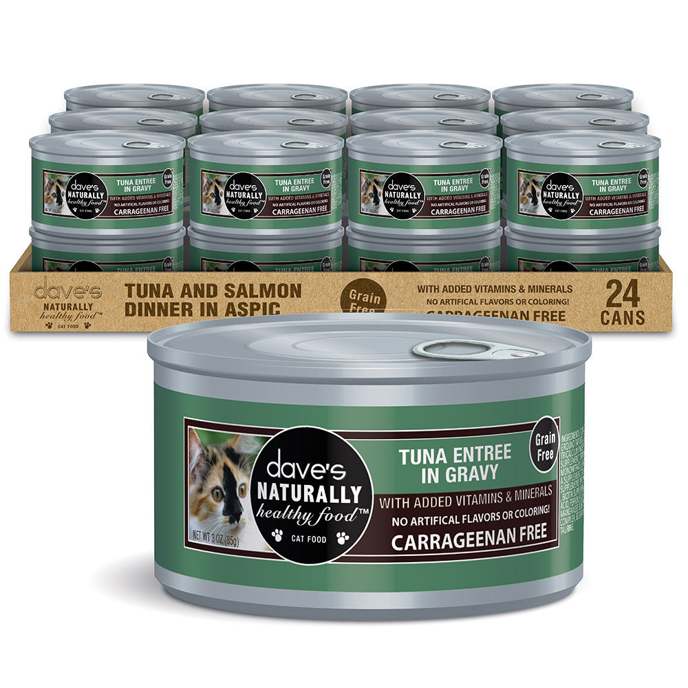Naturally Healthy Grain Free Tuna Entrée in Gravy / 3 oz