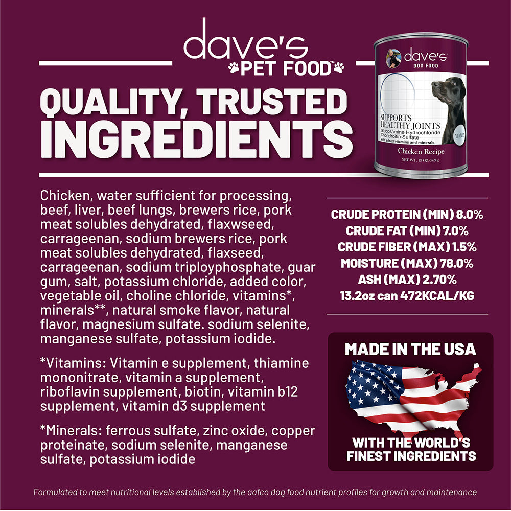 Dave's Healthy Joint Formula / 13.2 oz