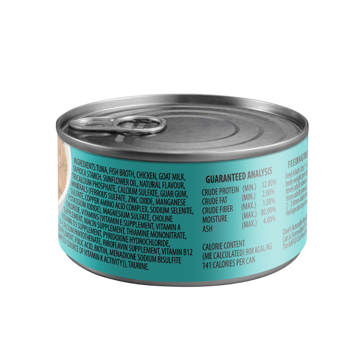 Dave's Naturally Healthy Tuna & Chicken in Gravy with Goat Milk / 5.5 oz