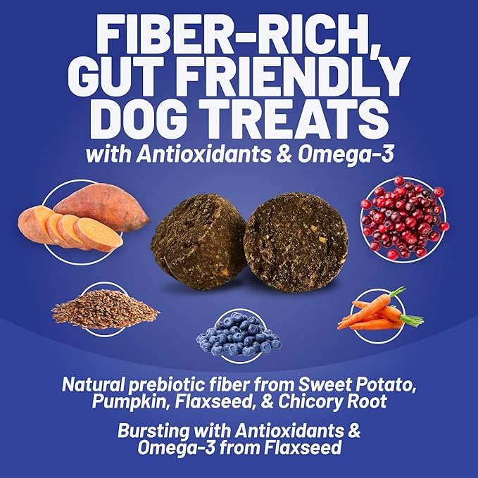 Dave's Digestive-Friendly Sweet Potato & Pumpkin Dog Treats /5oz