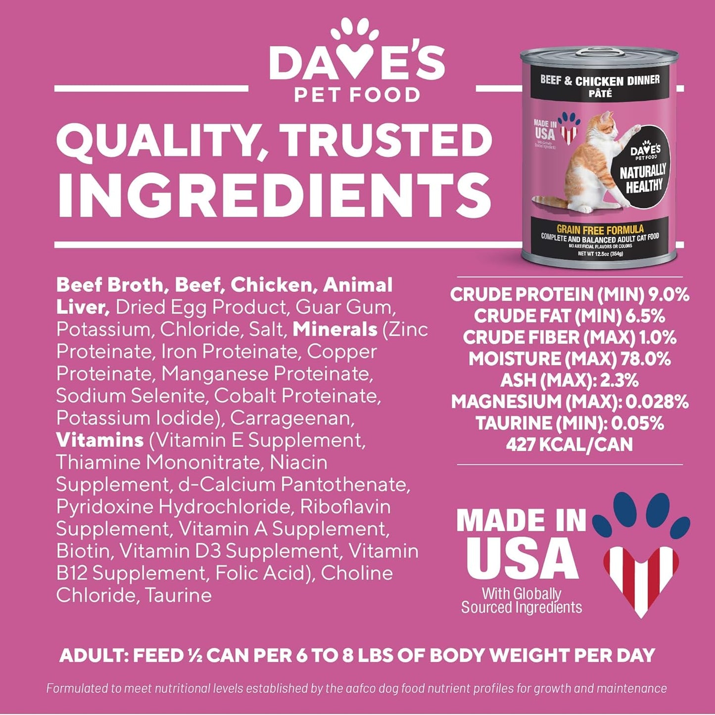 Naturally Healthy Beef & Chicken Dinner Paté / 12.5 oz