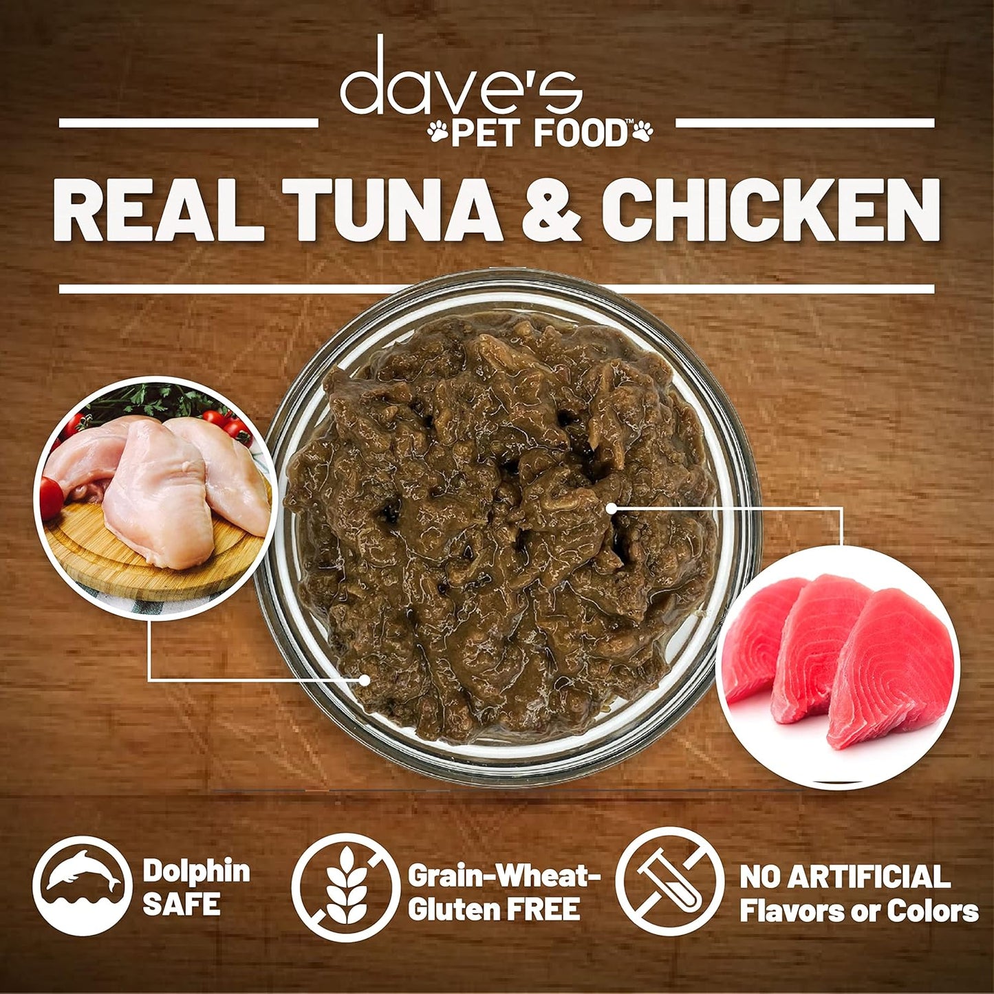 Naturally Healthy Grain Free Chicken & Tuna Recipe in Saucey Paté / 5.5 oz
