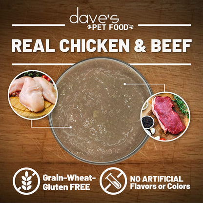 Chicken & Beef Recipe in Saucey Paté / 5.5 oz