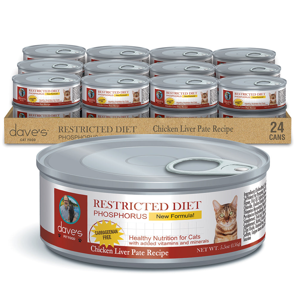 Restricted Diet Phosphorus – Chicken Liver & Chicken in Juice Pate