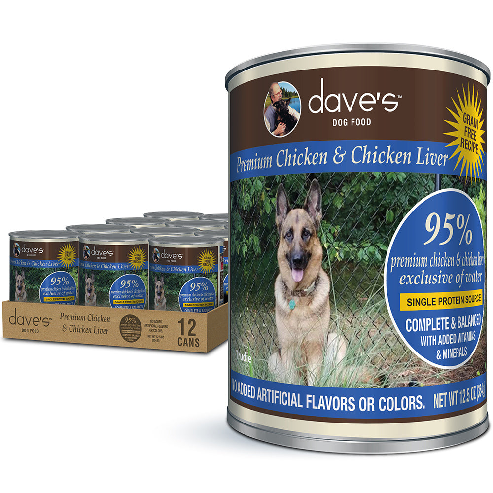 95 Premium Meats Chicken Chicken Liver For Dogs 12.5 oz