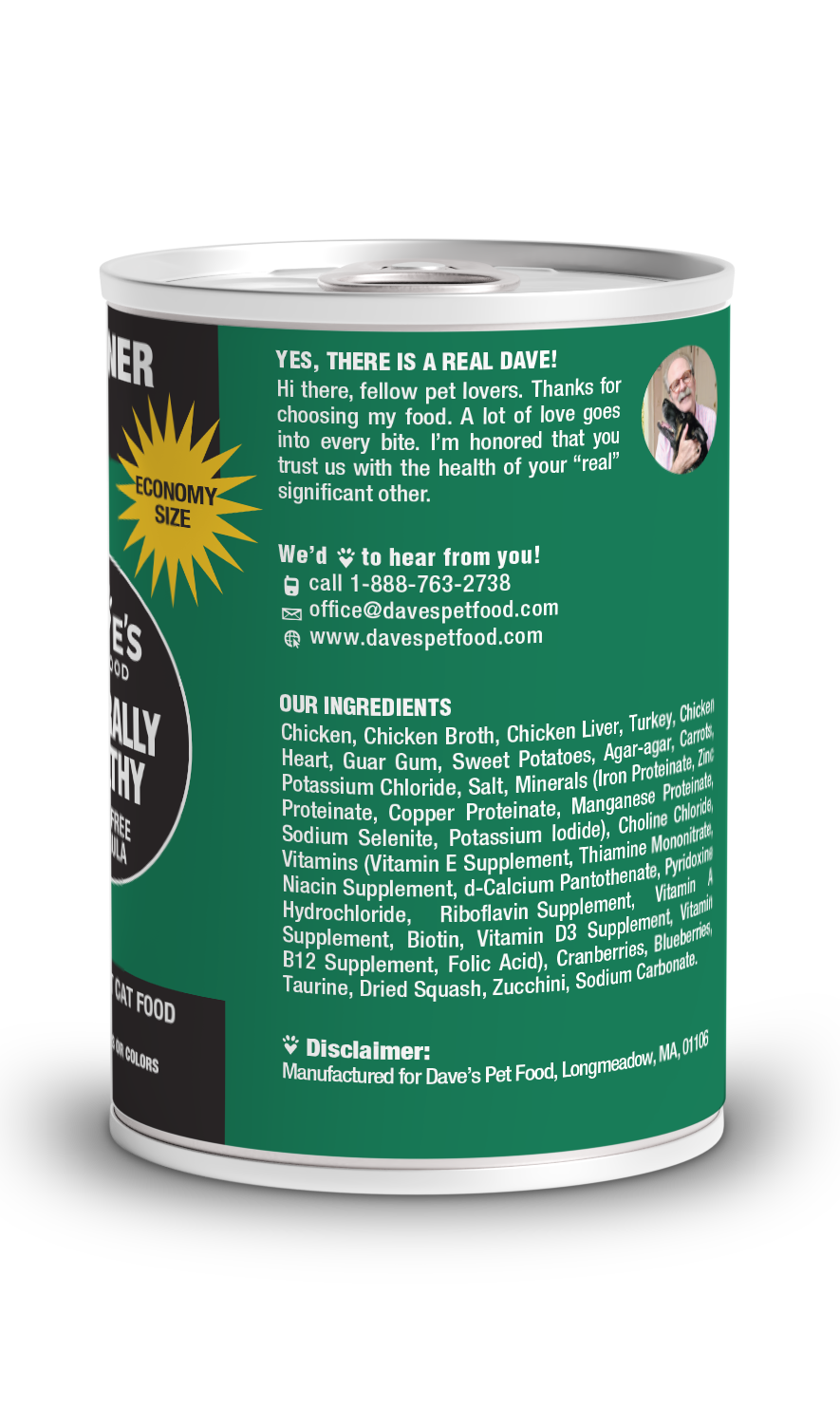 Naturally Healthy Chicken Formula / 22 oz