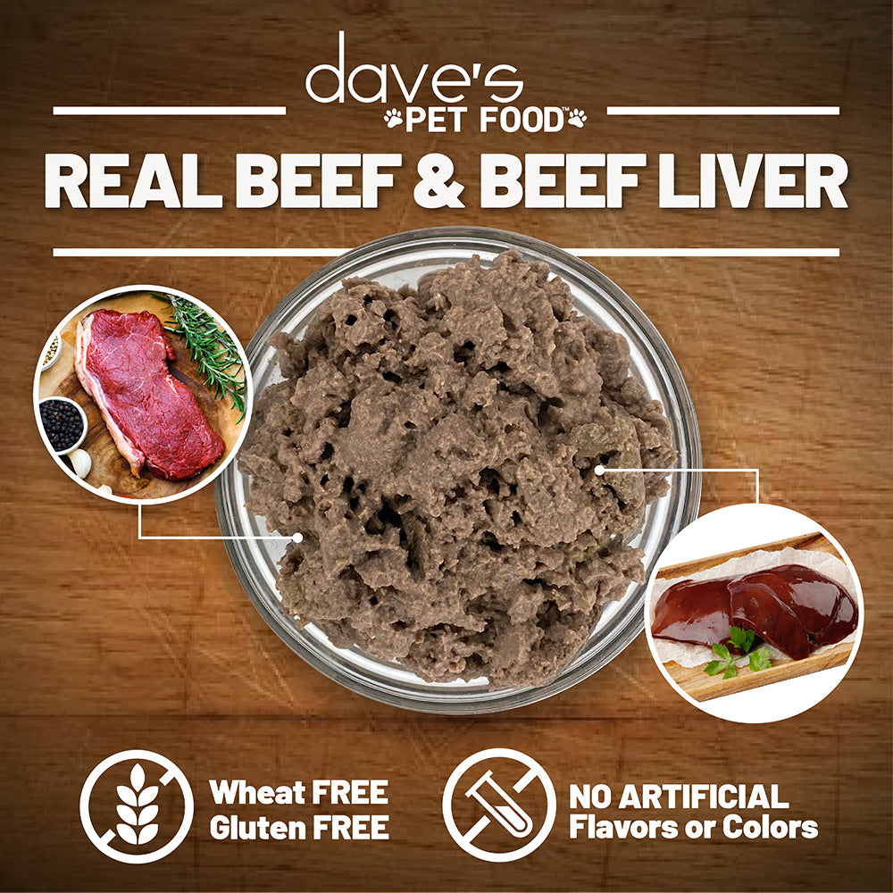 95% Premium Meats™ Beef & Beef Liver For Dogs / 12.5 oz