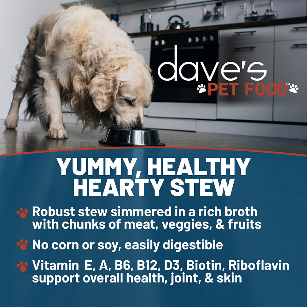 Stewlicious Meaty Beefy Stew For Dogs / 13.2 oz