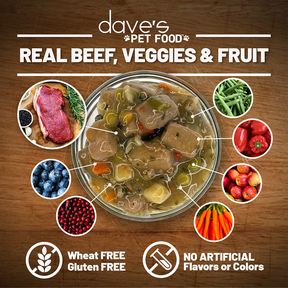 Stewlicious Meaty Beefy Stew For Dogs / 13.2 oz