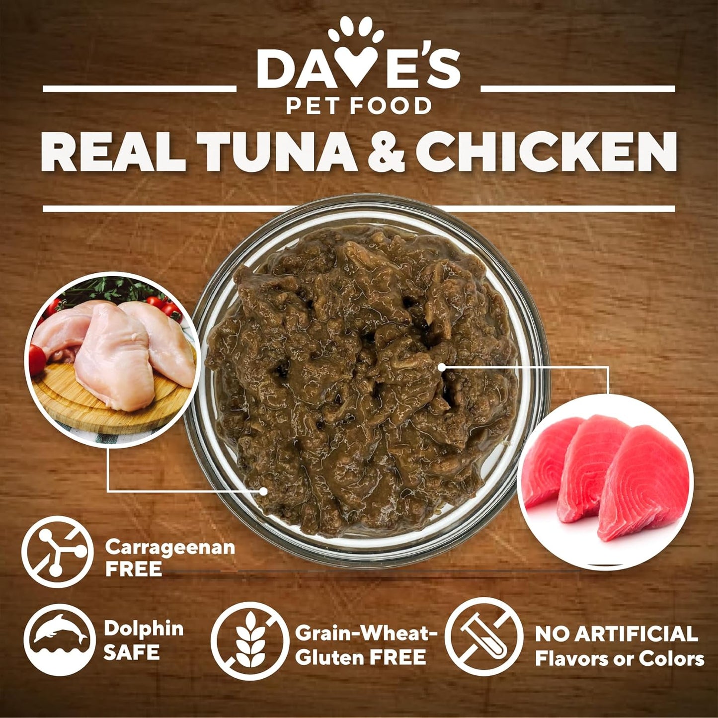 Naturally Healthy Grain Free Tuna & Chicken Dinner in Gravy / 13 oz