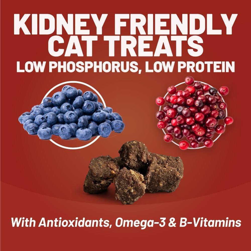Dave's Kidney-Friendly Semi-Moist Cat Treats /3oz
