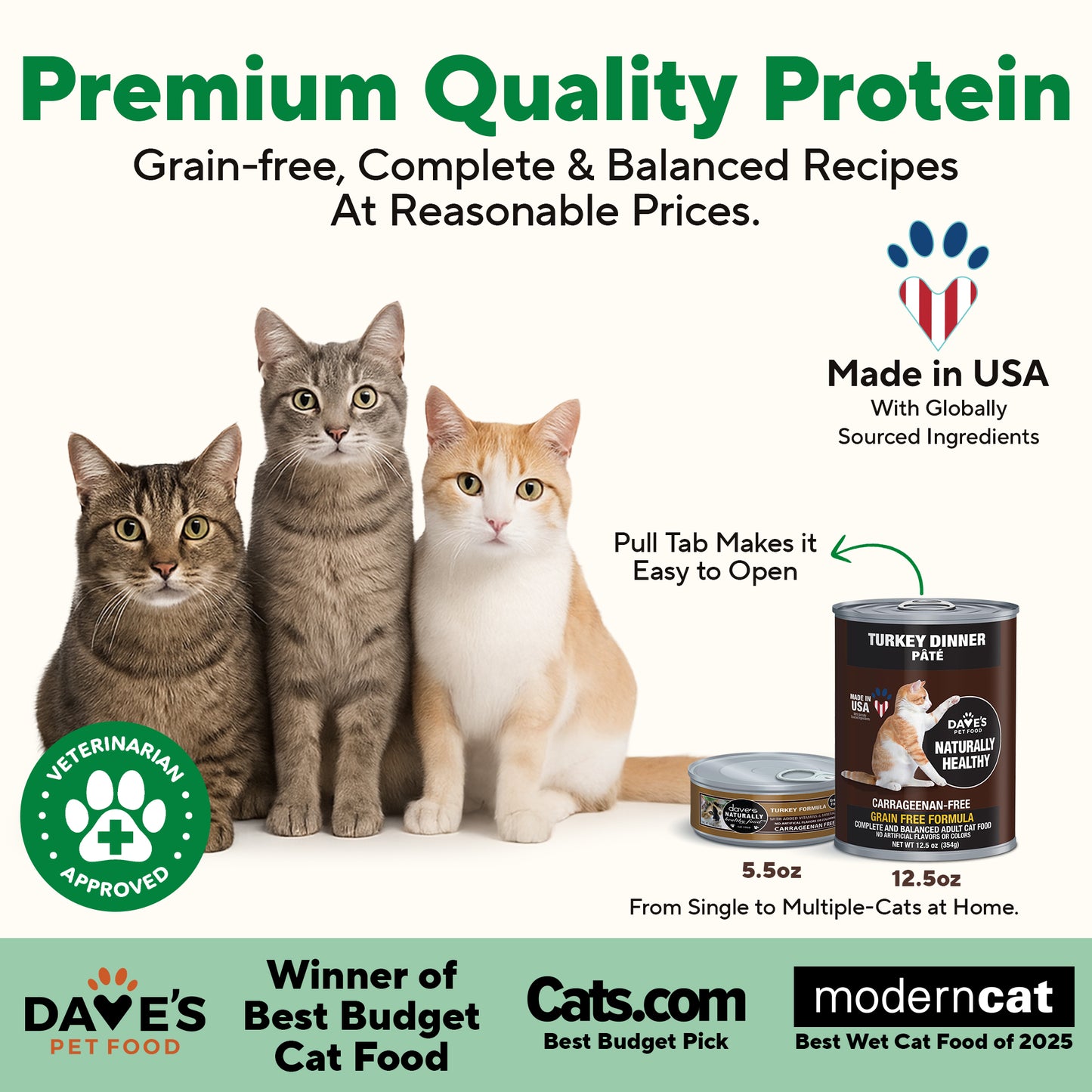 Naturally Healthy Grain Free Turkey Formula / 5.5 oz