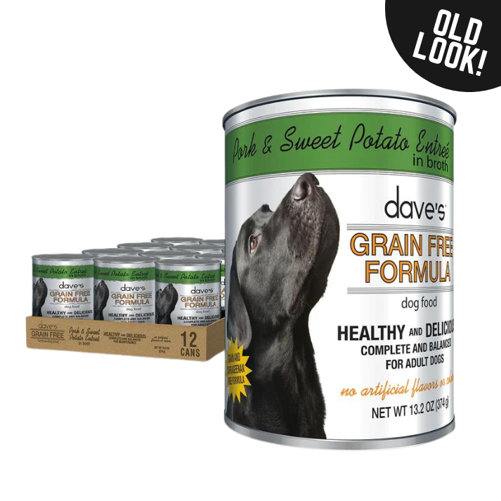 Pork and sweet potato dog food outlet