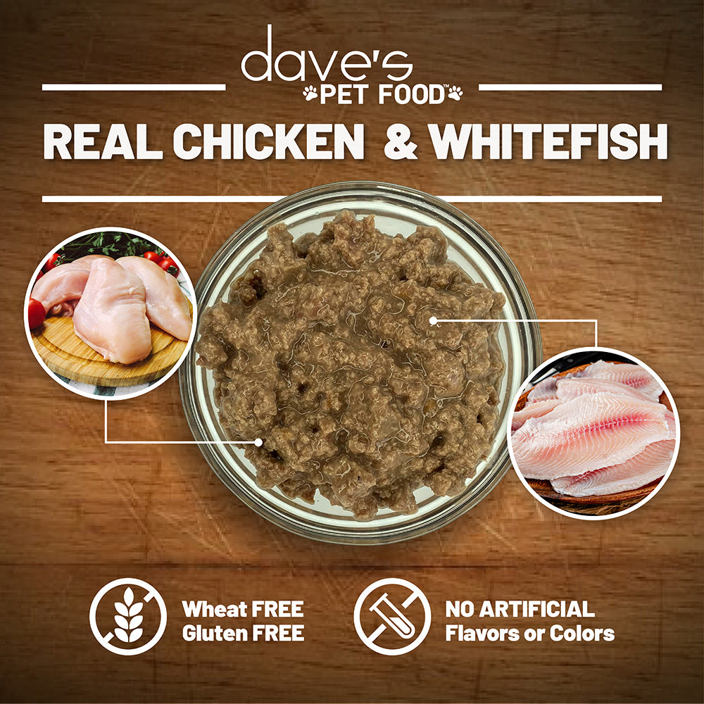 Naturally Healthy Grain Free Chicken & Whitefish Dinner / 5.5 oz