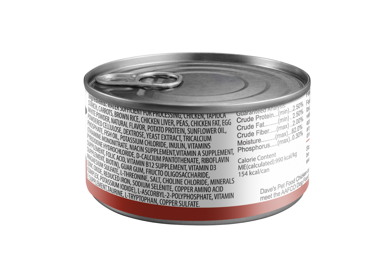 Restricted Diet Phosphorus – Chicken & Vegetable Stew for Dogs