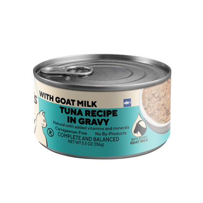 Dave's Naturally Healthy Tuna Recipe in Gravy with Goat Milk / 5.5 oz