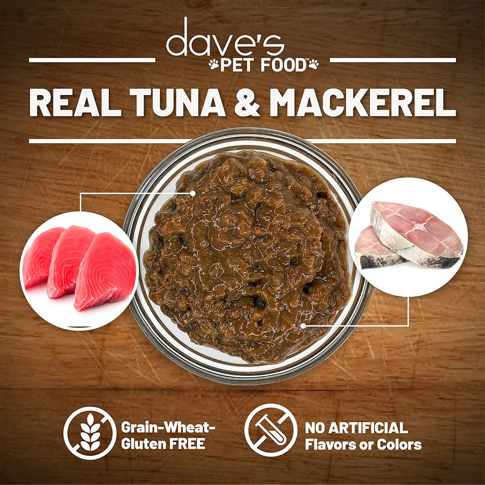 Naturally Healthy Grain Free Grilled Tuna & Mackerel Dinner In Gravy / 5.5 oz