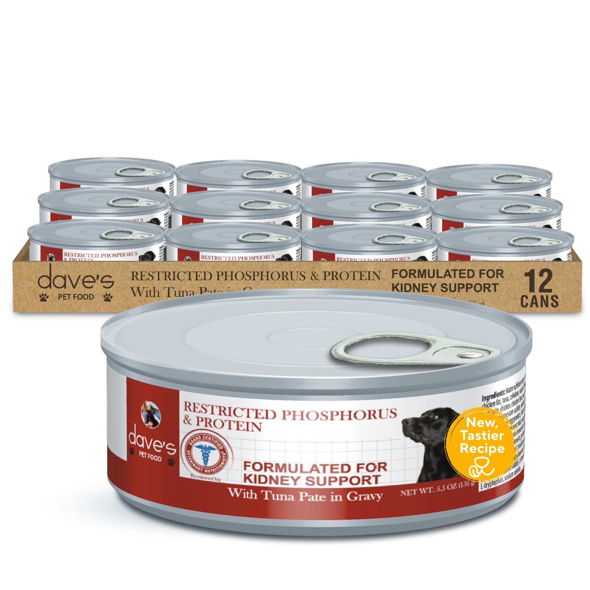 Canned Low Phosphorus Tuna Paté For Dogs – Dave's Pet Food