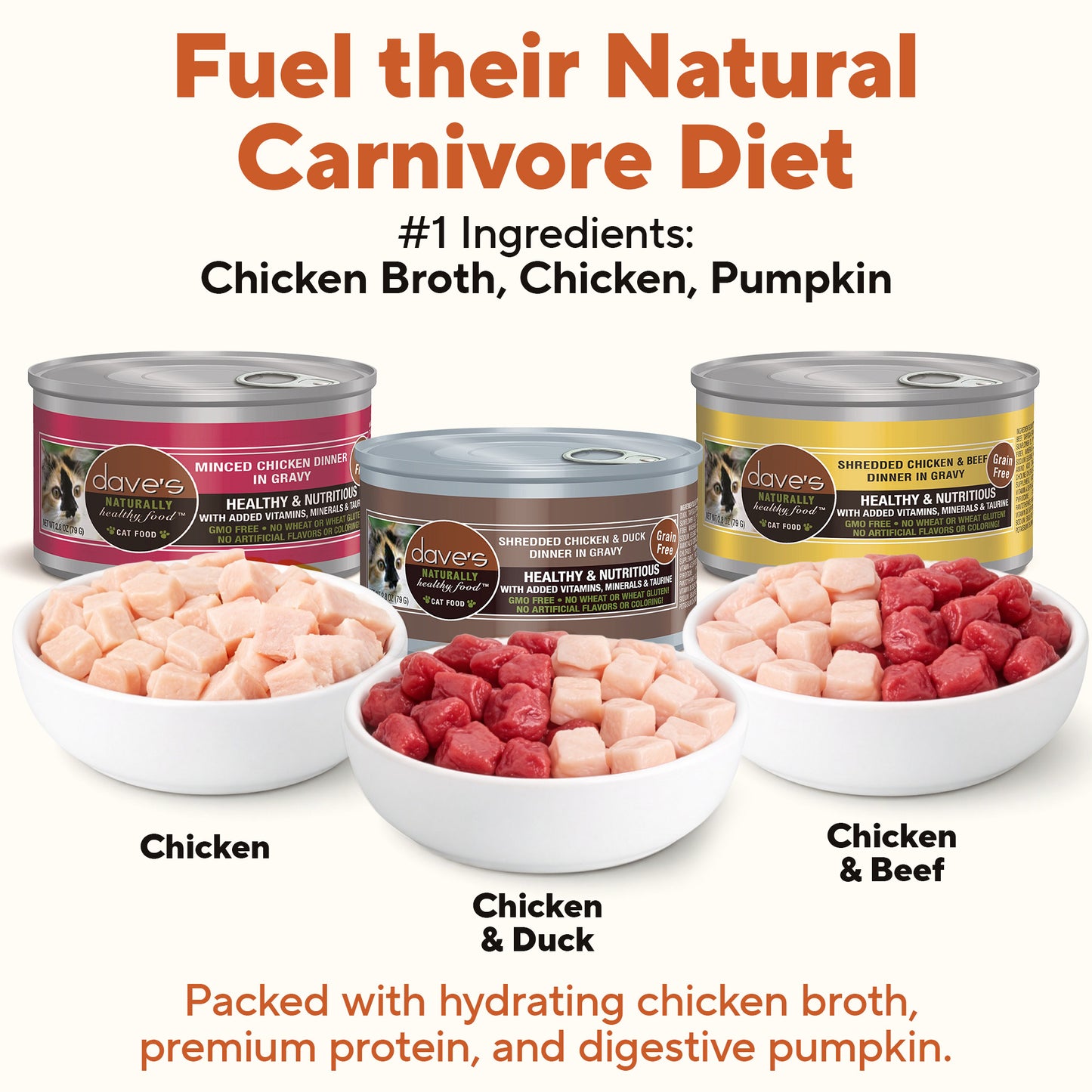 2.8 oz Cat Food Variety Pack - 12 Pack