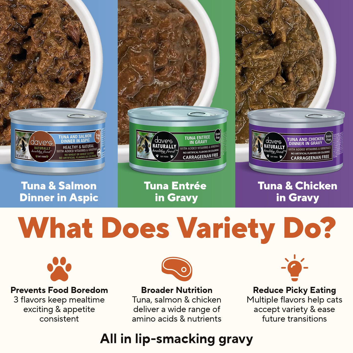 3 oz Naturally Healthy Cat Food Variety Pack - 12 Pack