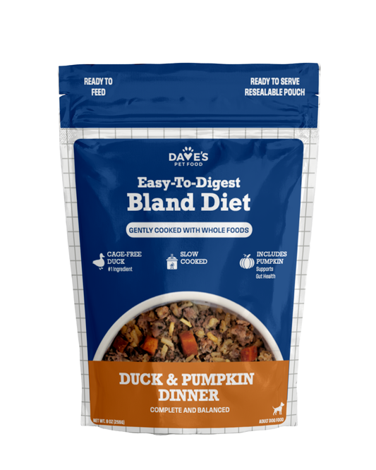 Dave's Bland Duck & Pumpkin Pouch Recipe for Dogs / 9 oz