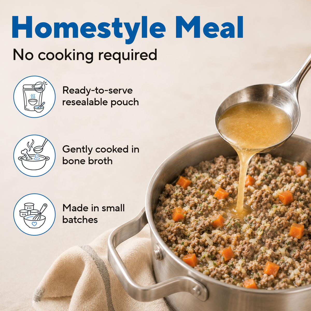 Dave's Bland Chicken & Rice Pouch Recipe for Dogs / 10-pack / 9 oz