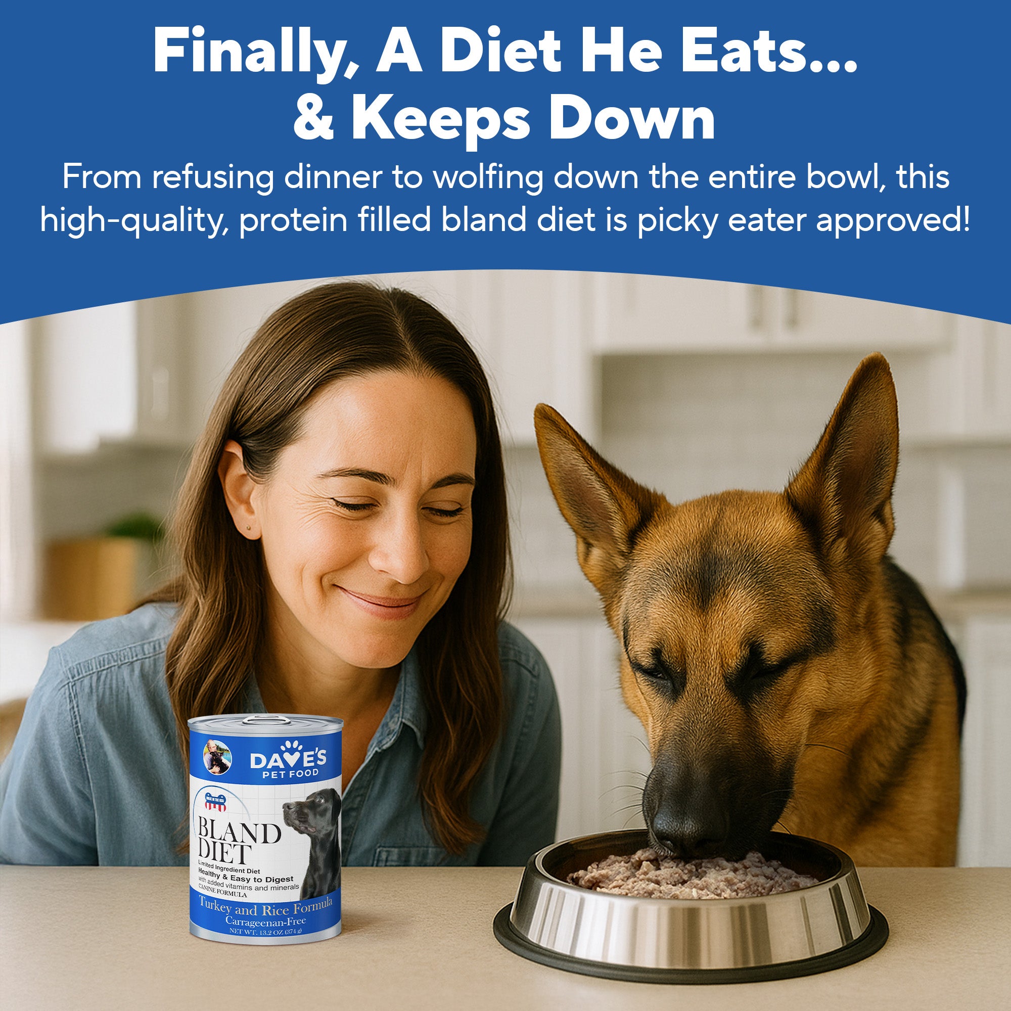 Restricted Diet Bland For Dogs – Turkey and Rice / 13.2 oz