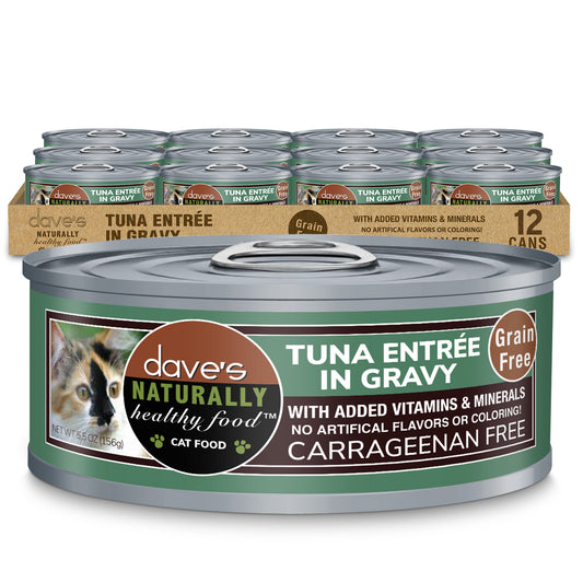 Naturally Healthy Grain Free Tuna Entrée in Gravy / 5.5 oz