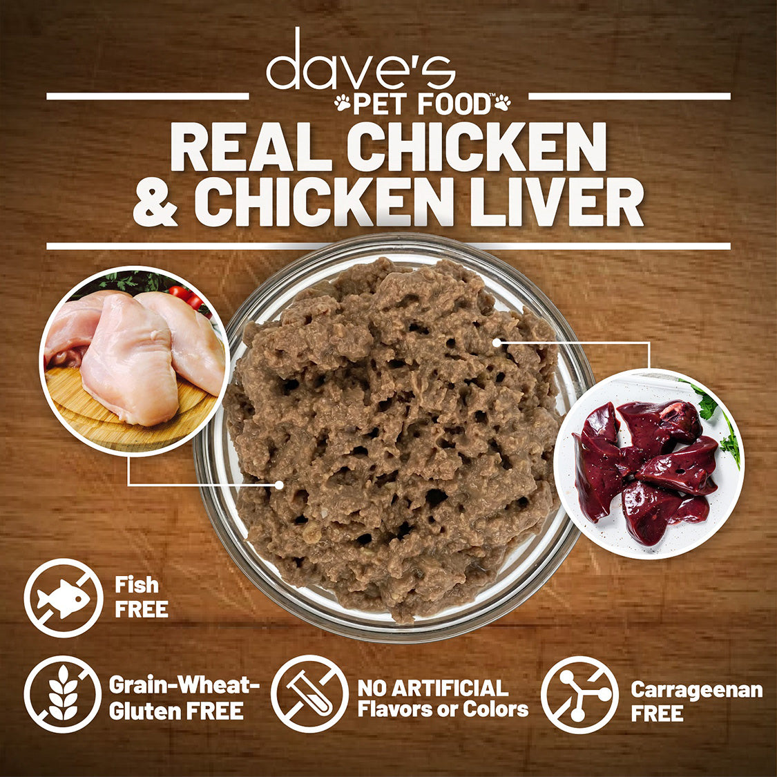 Naturally Healthy 95% Chicken & Chicken Liver Paté / 5.5 oz