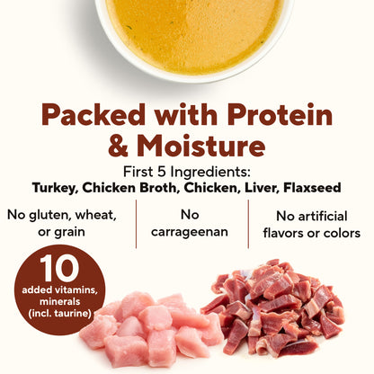 Naturally Healthy, Grain-Free Gobblicious Gourmet Paté Dinner / 13 oz