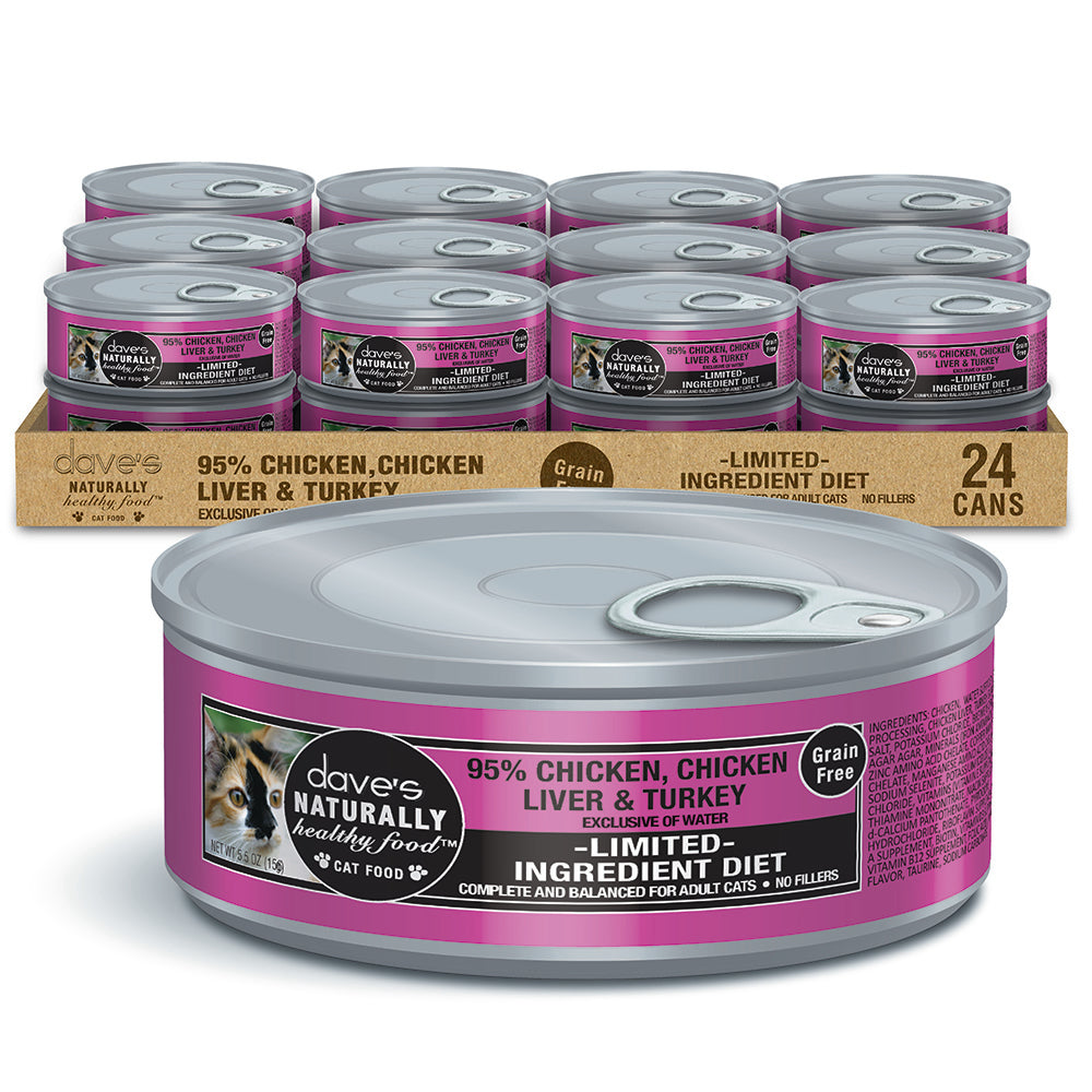 Naturally Healthy 95% Chicken, Chicken Liver, & Turkey Paté / 5.5 oz ...