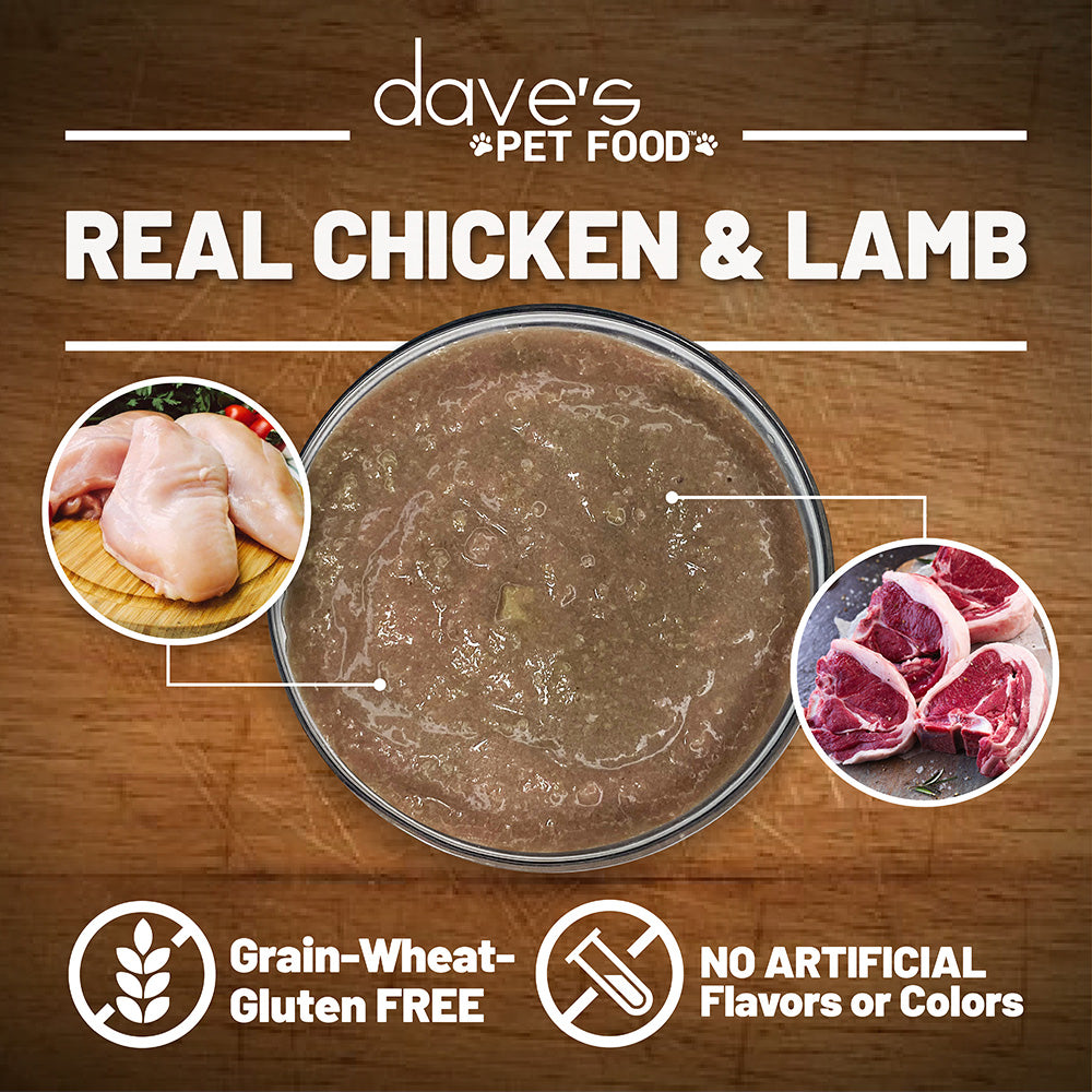 Chicken & Lamb Recipe in Saucey Paté / 5.5 oz