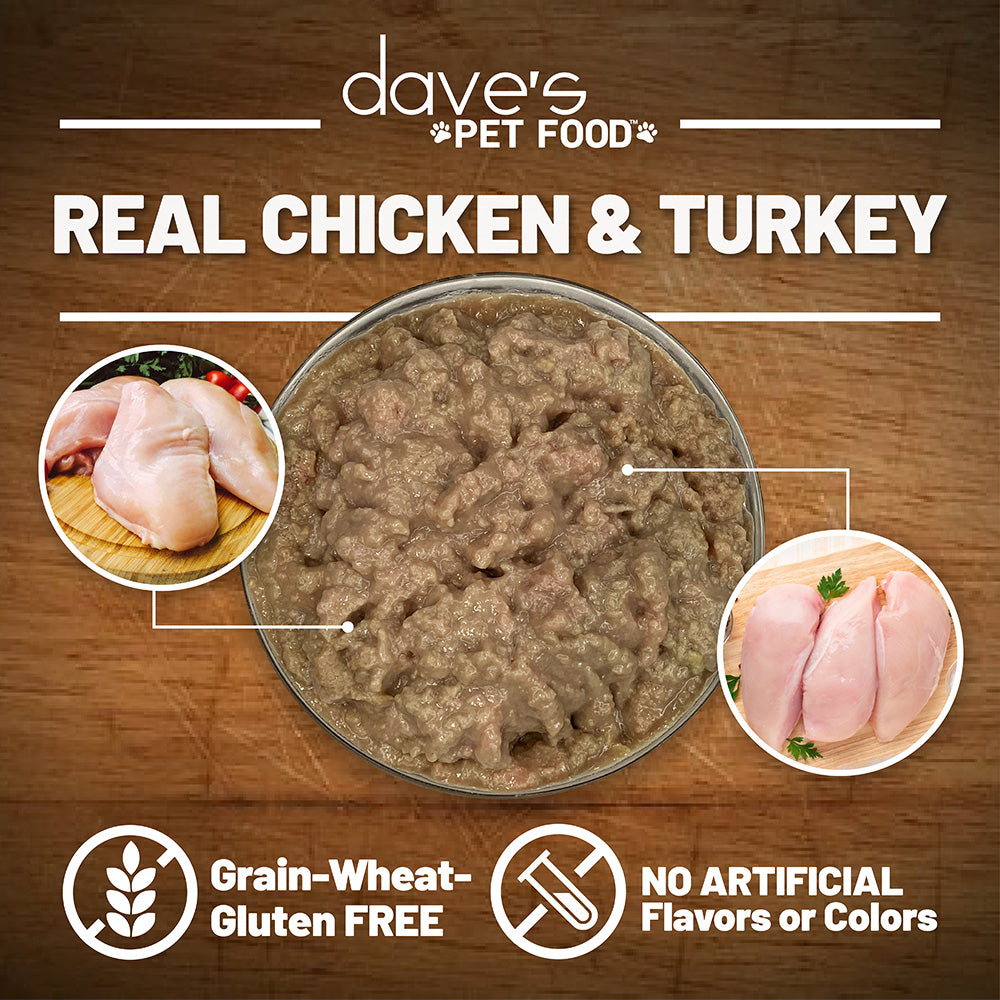 Chicken & Turkey Recipe in Saucey Paté / 5.5 oz