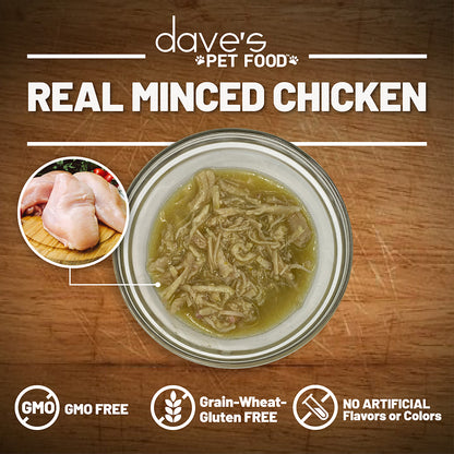 Minced Chicken & Dinner in Gravy / 2.8 oz