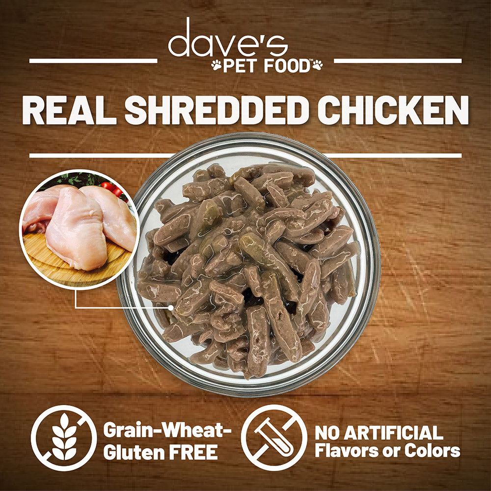 Shredded Chicken Dinner in Gravy / 5.5 oz