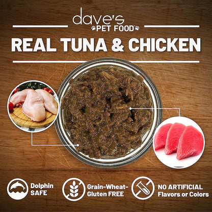 Naturally Healthy Grain Free Tuna & Chicken Dinner in Gravy / 5.5 oz