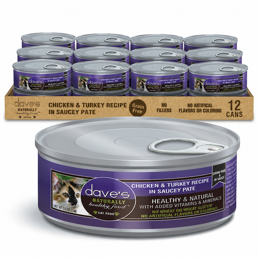 Chicken & Turkey Recipe in Saucey Paté / 5.5 oz