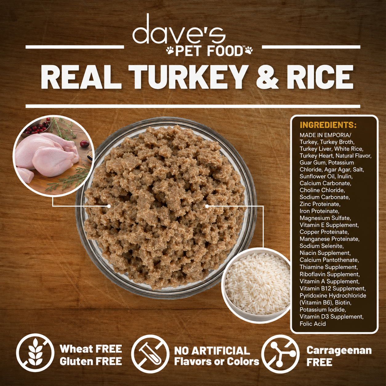 Restricted Diet Bland For Dogs – Turkey and Rice / 13.2 oz