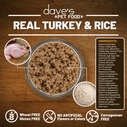 Restricted Diet Bland For Dogs – Turkey and Rice / 13.2 oz