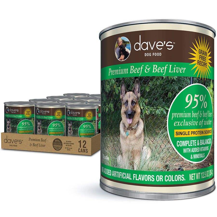 95 Premium Meats Beef Beef Liver For Dogs 12.5 oz