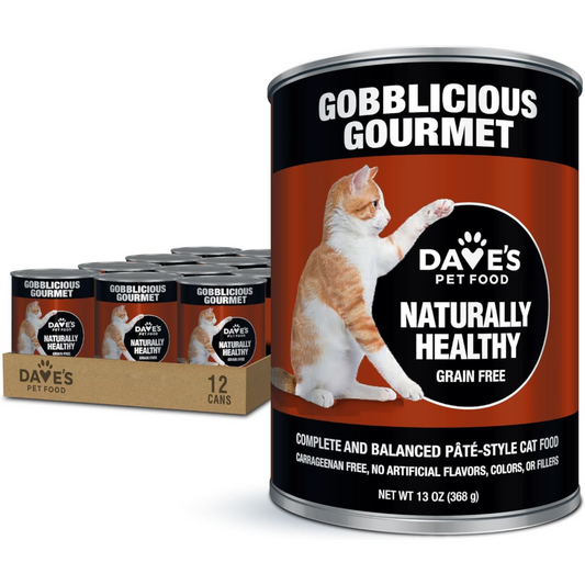 Dave's Pet Food Gobblicious 13 oz Cat Can