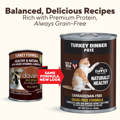 Naturally Healthy Turkey Dinner Paté / 12.5 oz