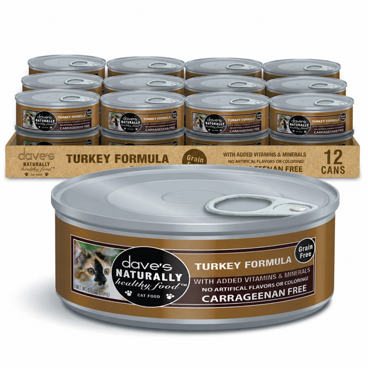 Naturally Healthy Grain Free Turkey Formula / 5.5 oz