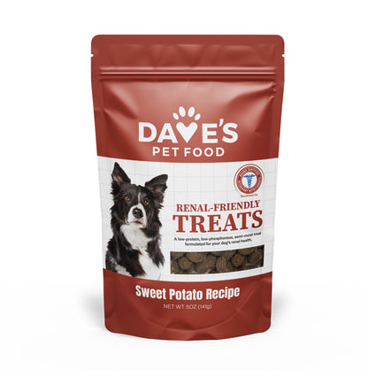 Dave's Kidney-Friendly Sweet Potato Dog Treats /5oz