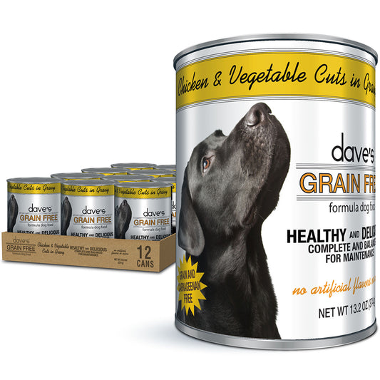 Grain Free Chicken & Vegetable Cuts in Gravy For Dogs / 13.2 oz