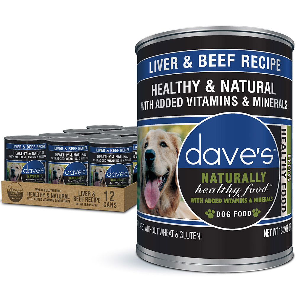 Naturally Healthy Liver & Beef Recipe / 13.2 oz