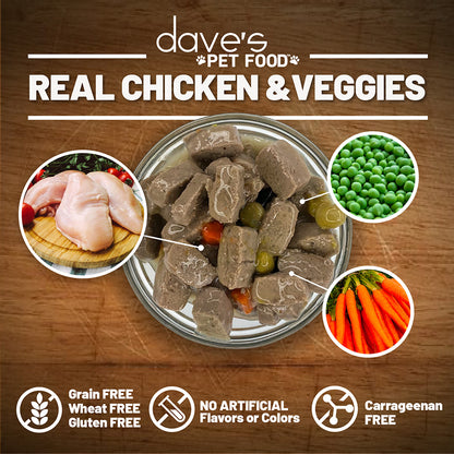 Grain Free Chicken & Vegetable Cuts in Gravy For Dogs / 13.2 oz