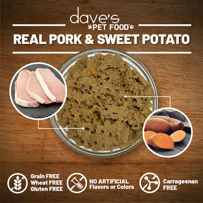 Grain Free Pork & Sweet Potato Entrée For Dogs / 13.2 oz