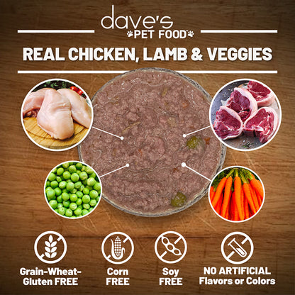 Gravylicious Lamb & Veggies Paté Dinner For Dogs / 12 oz